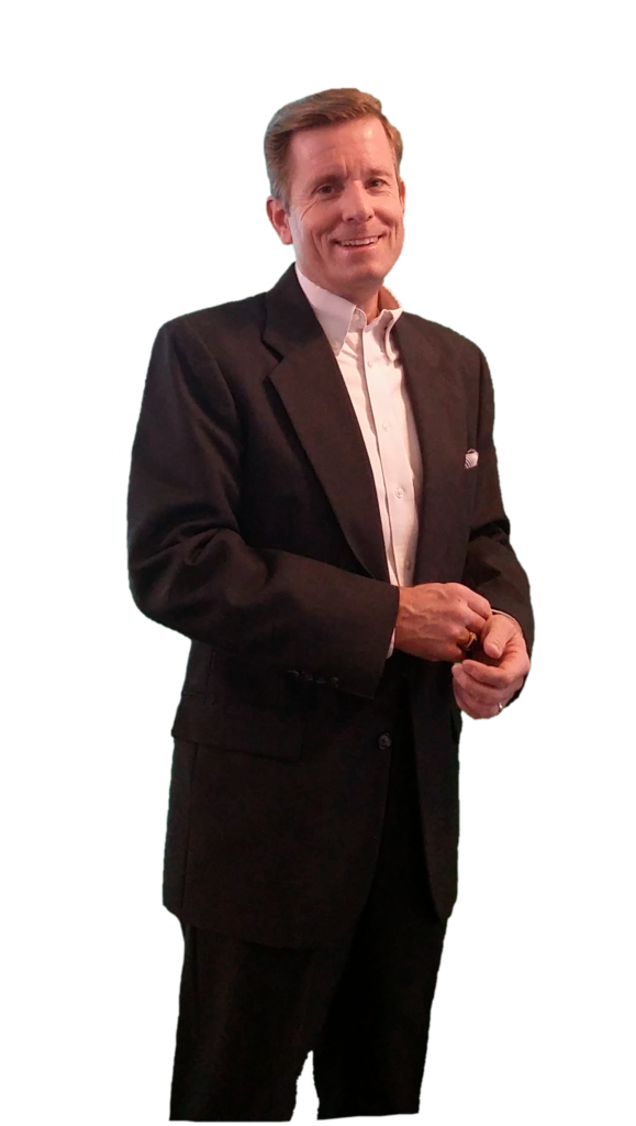 Philip Williams, Founder of The Numbers Advisors, standing and smiling