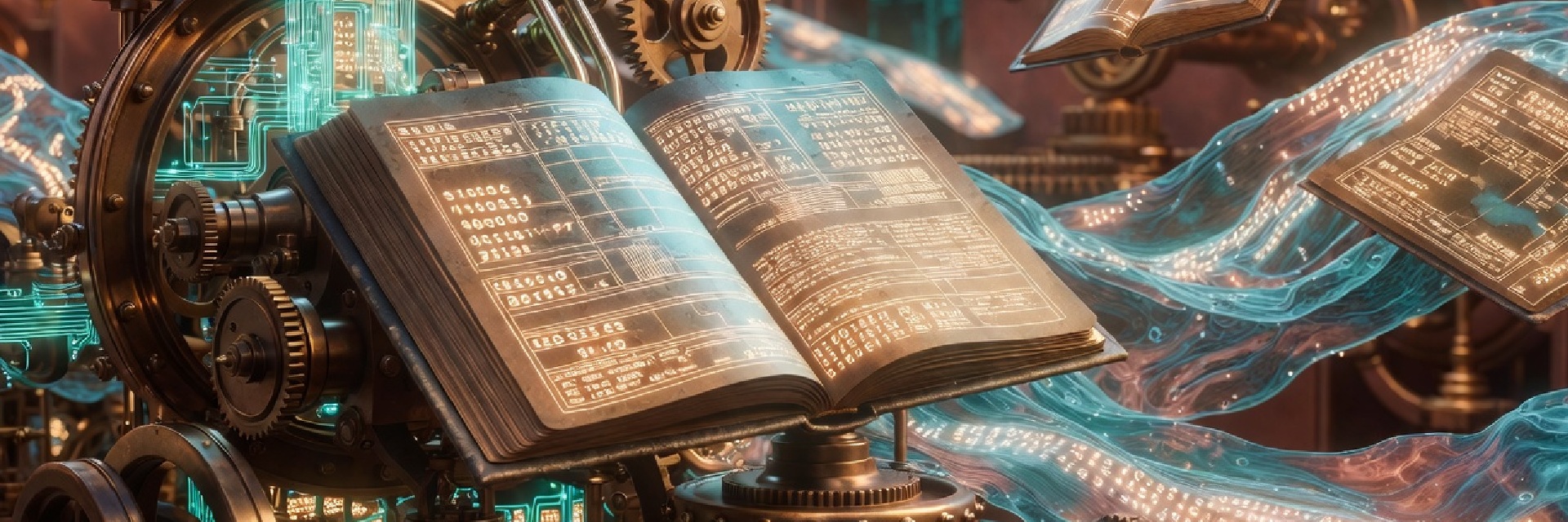 An AI book of regulations showing AI accounting compliance challenges